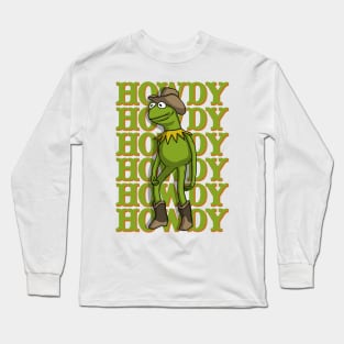 Kermit Howdy Long Sleeve T-Shirt